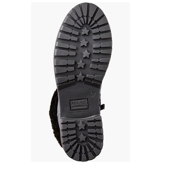 Cougar Kendal‎ Faux Fur Waterproof  Leather Snow Bootie Grey Black Size 8 NWT - Picture 7 of 16